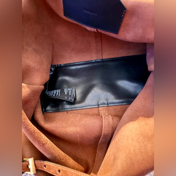 Allsaints Ara East West Suede Tote - Picture 5 of 9